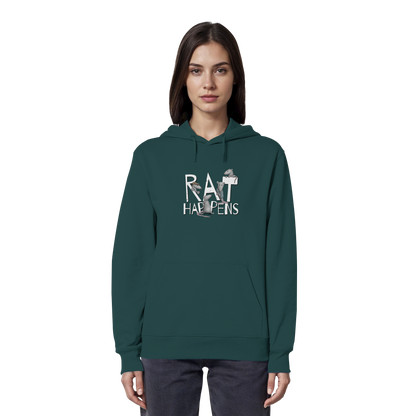 Rat Happens Ratten - Organic Hoodie