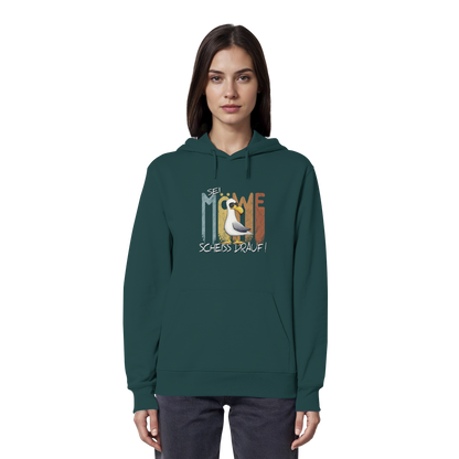 Sei Möwe Scheiß Drauf  - Organic Hoodie
