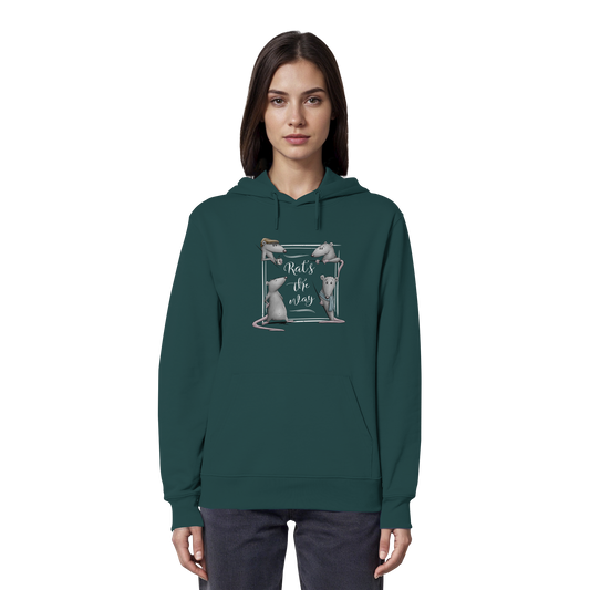 Rat’s The Way Kaffeehaus Ratten - Organic Hoodie