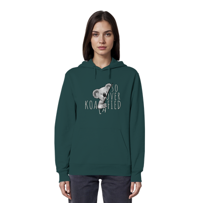 So Over-Koalafied Koala - Organic Hoodie