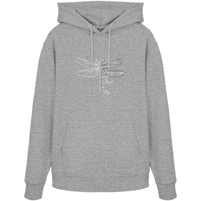 Breite die Flügel aus und flieg los | Libelle - Organic Hoodie