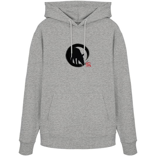 Zen Tapir im japanischen Enso Kreis - Organic Hoodie