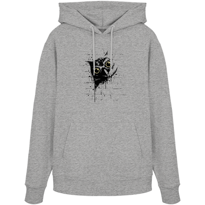 Lässige Street Art Eule - Organic Hoodie