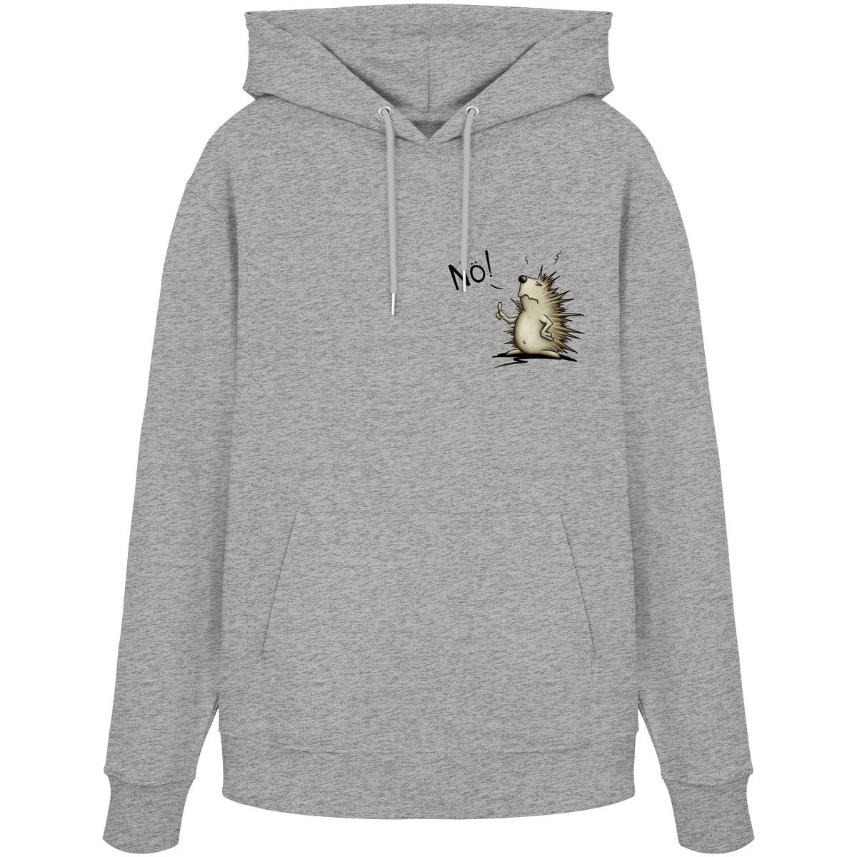 Nö! Grummeliger Igel - Organic Hoodie