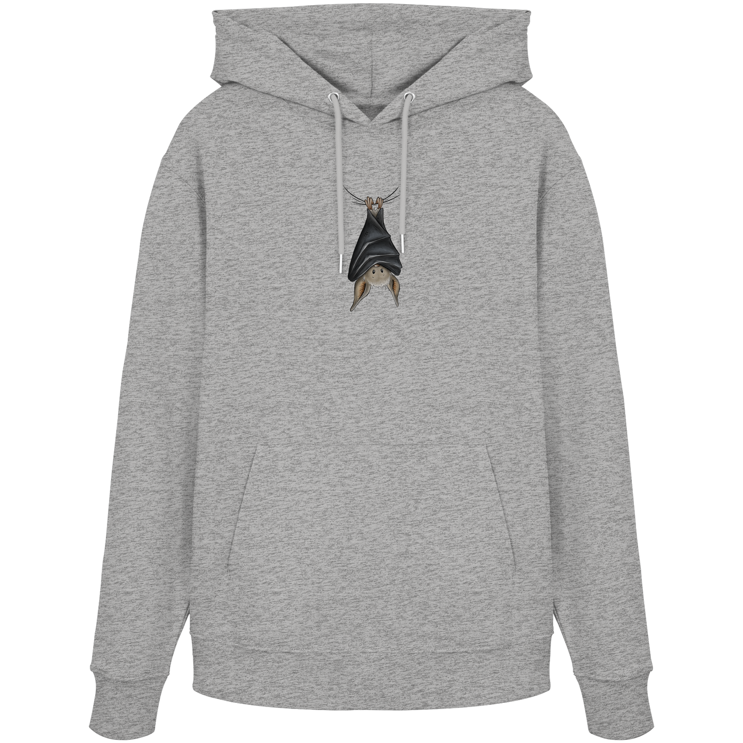 Lustig chillende Fledermaus - Organic Hoodie