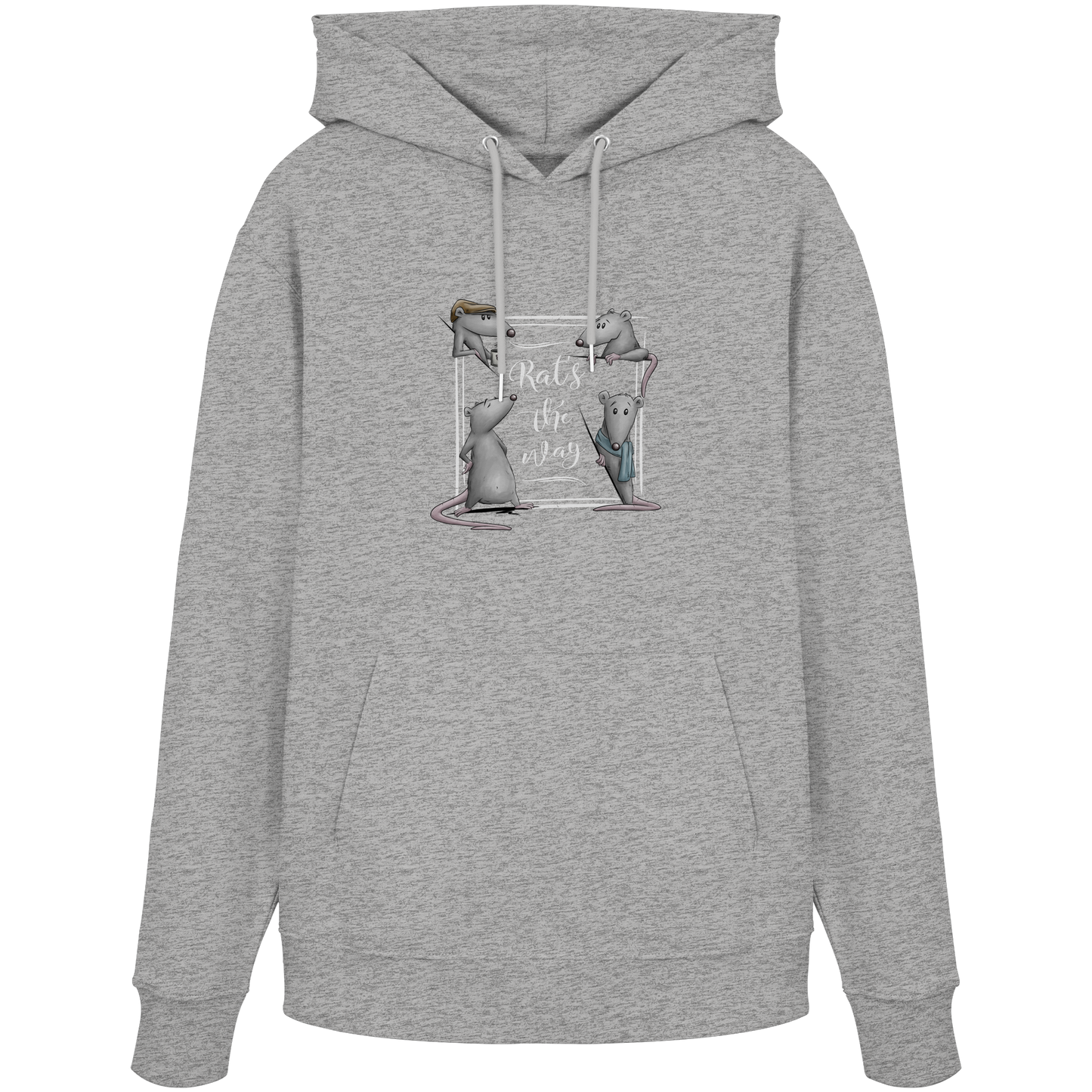 Rat’s The Way Kaffeehaus Ratten - Organic Hoodie