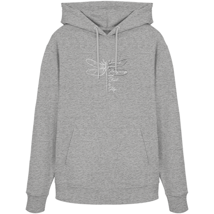 Breite die Flügel aus und flieg los | Libelle - Organic Hoodie