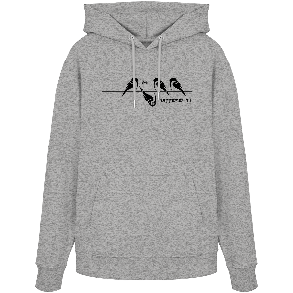 Sei anders, kleiner Spatz - Organic Hoodie