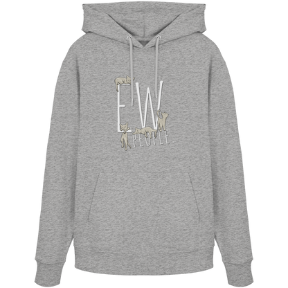 Ew, People. Sarkastische Katzen - Organic Hoodie