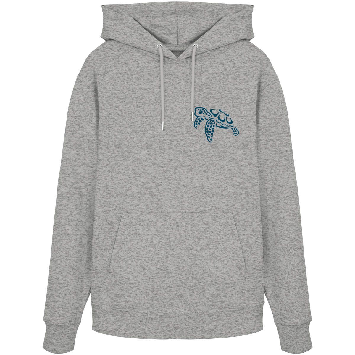 Lässig lustige Wasserschildkröte - Organic Hoodie