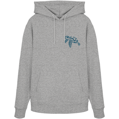Lässig lustige Wasserschildkröte - Organic Hoodie