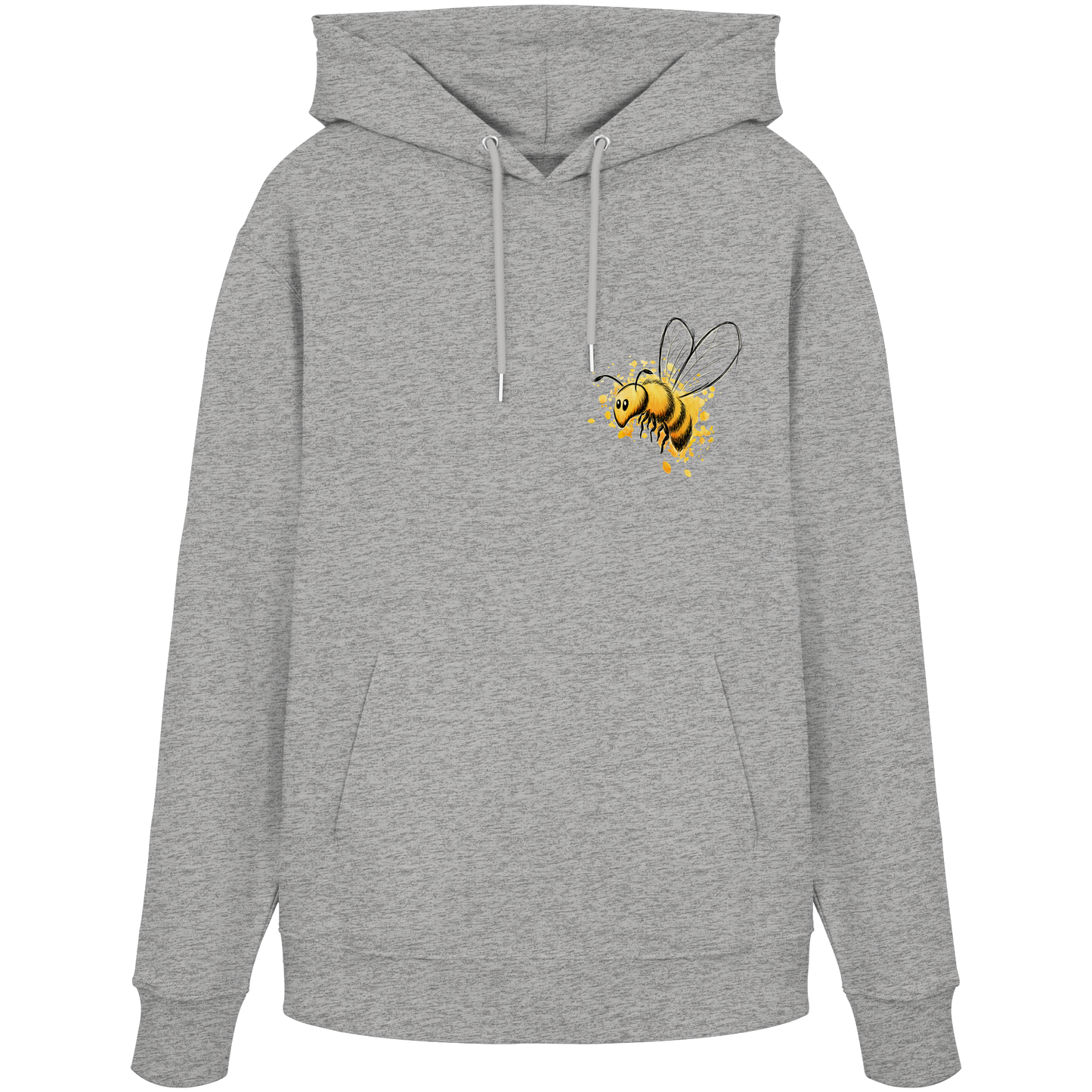 Lässige kleine Honig-Biene - Organic Hoodie