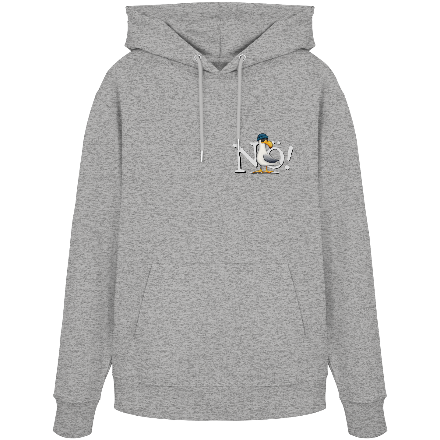 Nö Kein Bock Möwe - Organic Hoodie