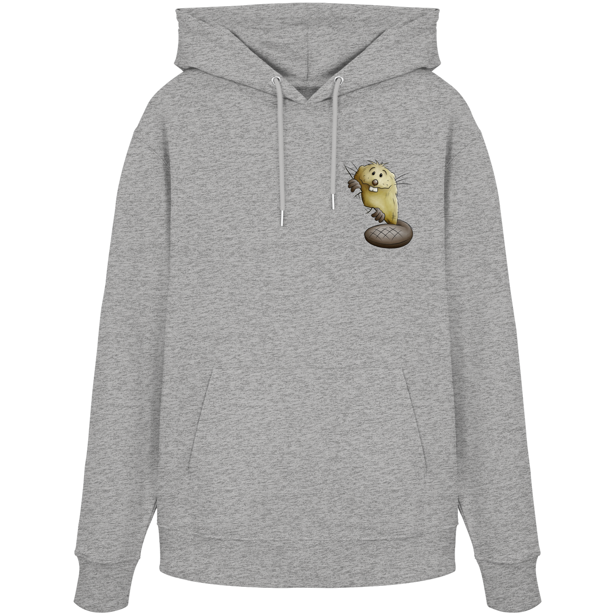 Lustiger frecher Biber - Organic Hoodie
