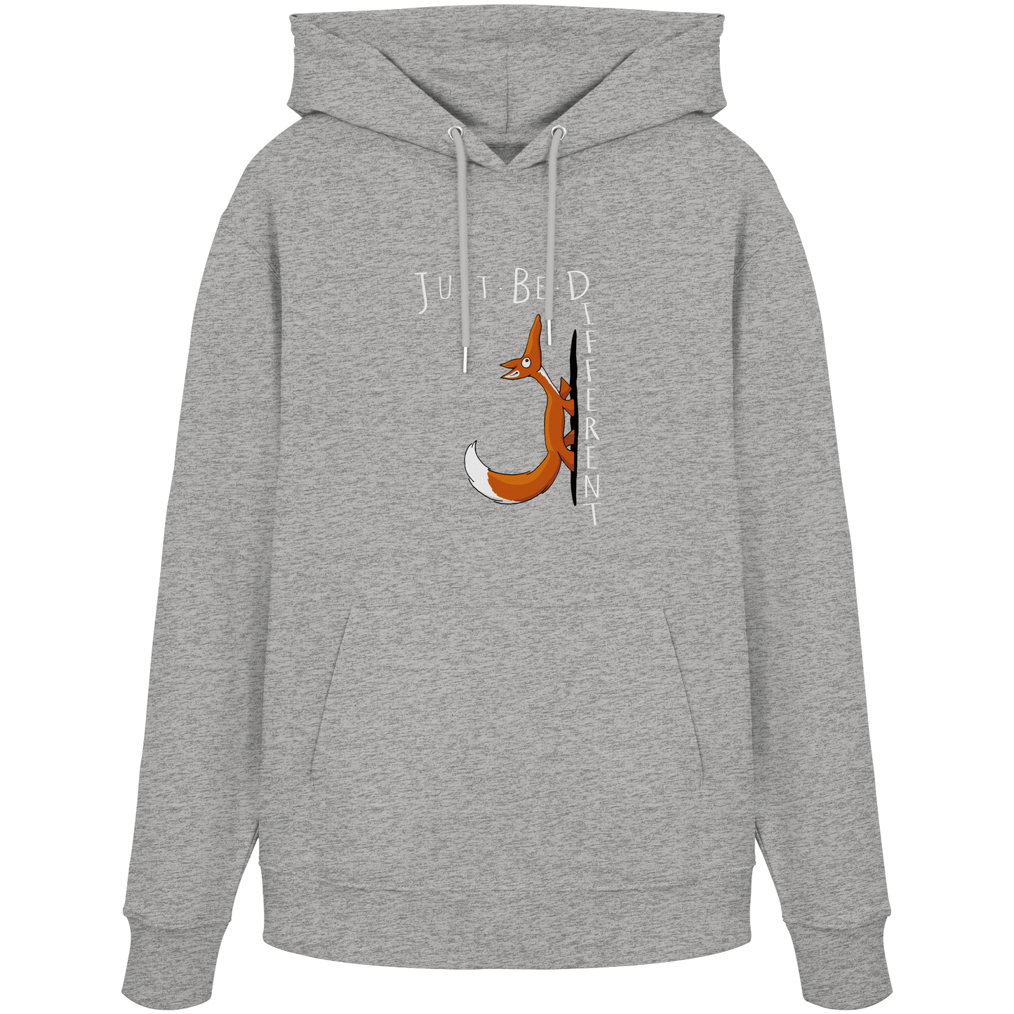 Just Be Different | Sei Anders, kleiner Fuchs - Organic Hoodie