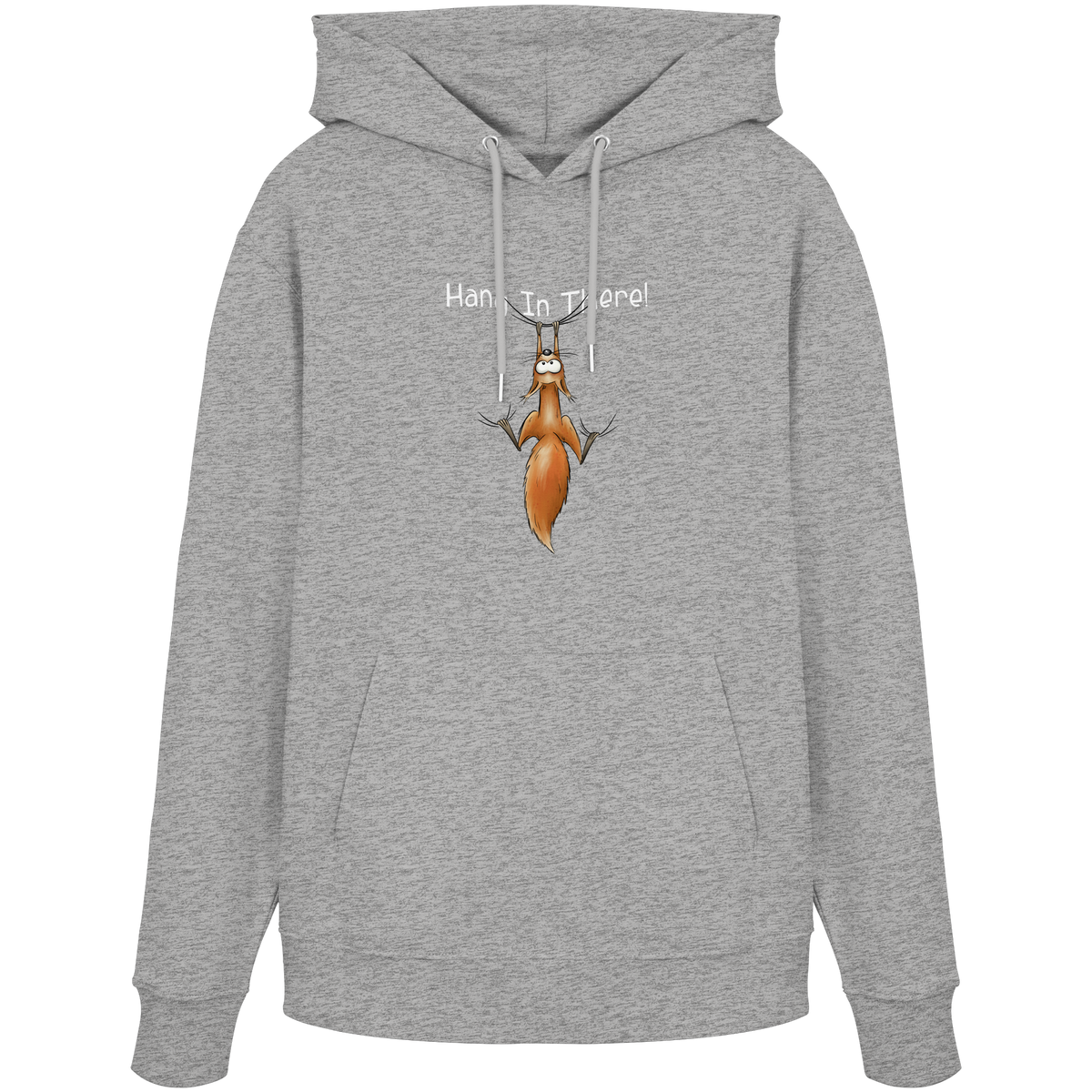 Hang In There | Lässiges Eichhörnchen - Organic Hoodie