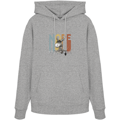 Nope | bockiger Esel - Organic Hoodie