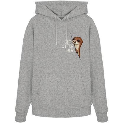 Get Otter Here | Lustiger Otter Kalauer - Organic Hoodie
