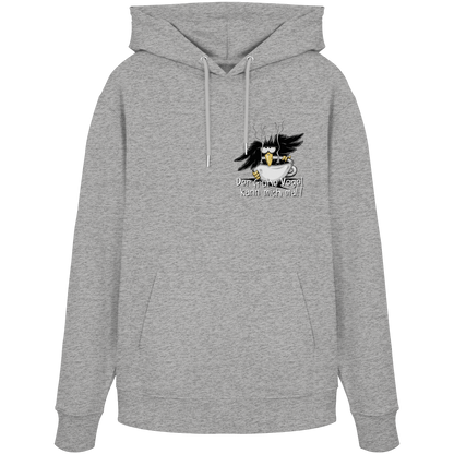 Der frühe Vogel kann mich mal | Kaffee Rabe - Organic Hoodie