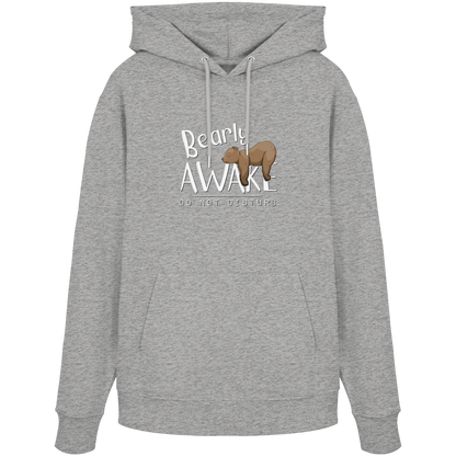 Bearly Awake Bitte nicht stören Bär - Organic Hoodie