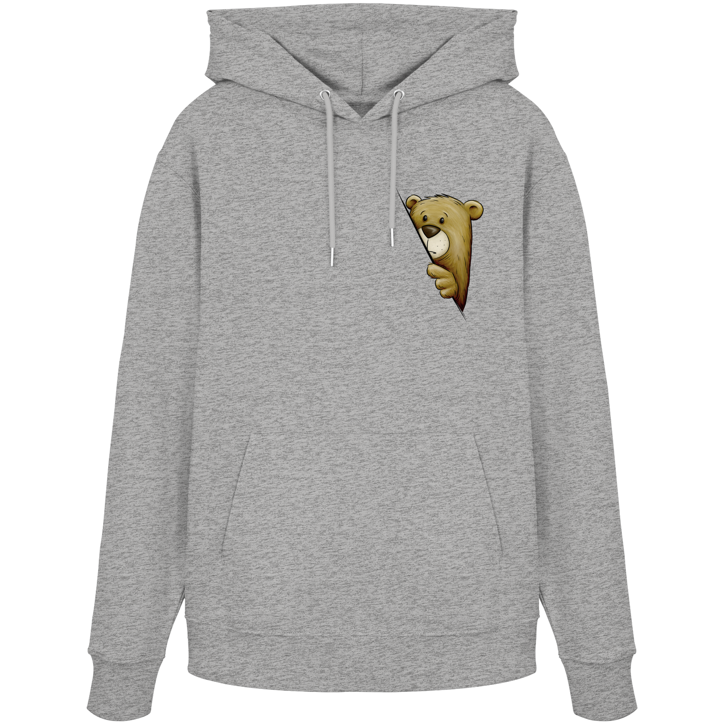 Funky Bär Illustration - Organic Hoodie
