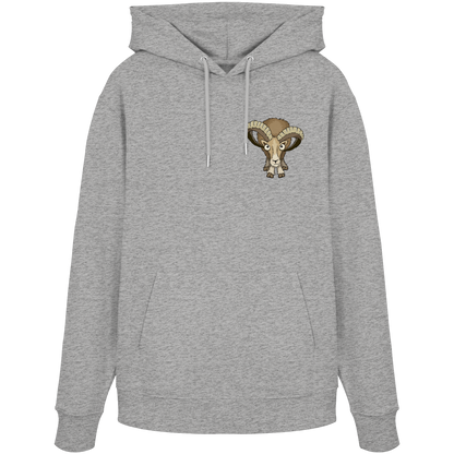 Bockiges Mufflon Widder Schafbock - Organic Hoodie