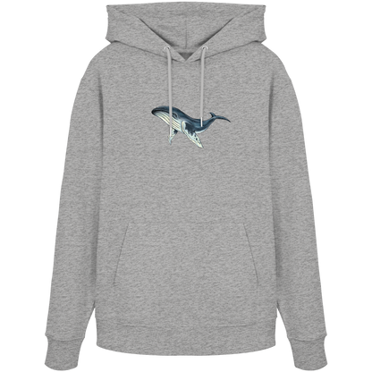 Tiefsee Ozean-Riese Buckelwal - Organic Hoodie