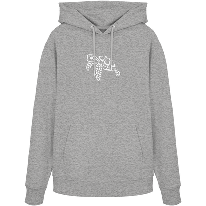 schwimmende Meeres-Schildkröte - Organic Hoodie