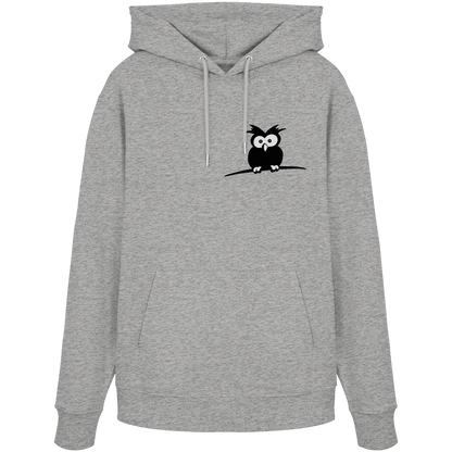 Kleine struppige Eule - Organic Hoodie