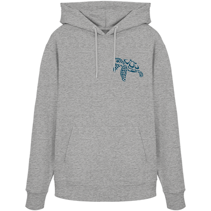 Lässig lustige Wasserschildkröte - Organic Hoodie