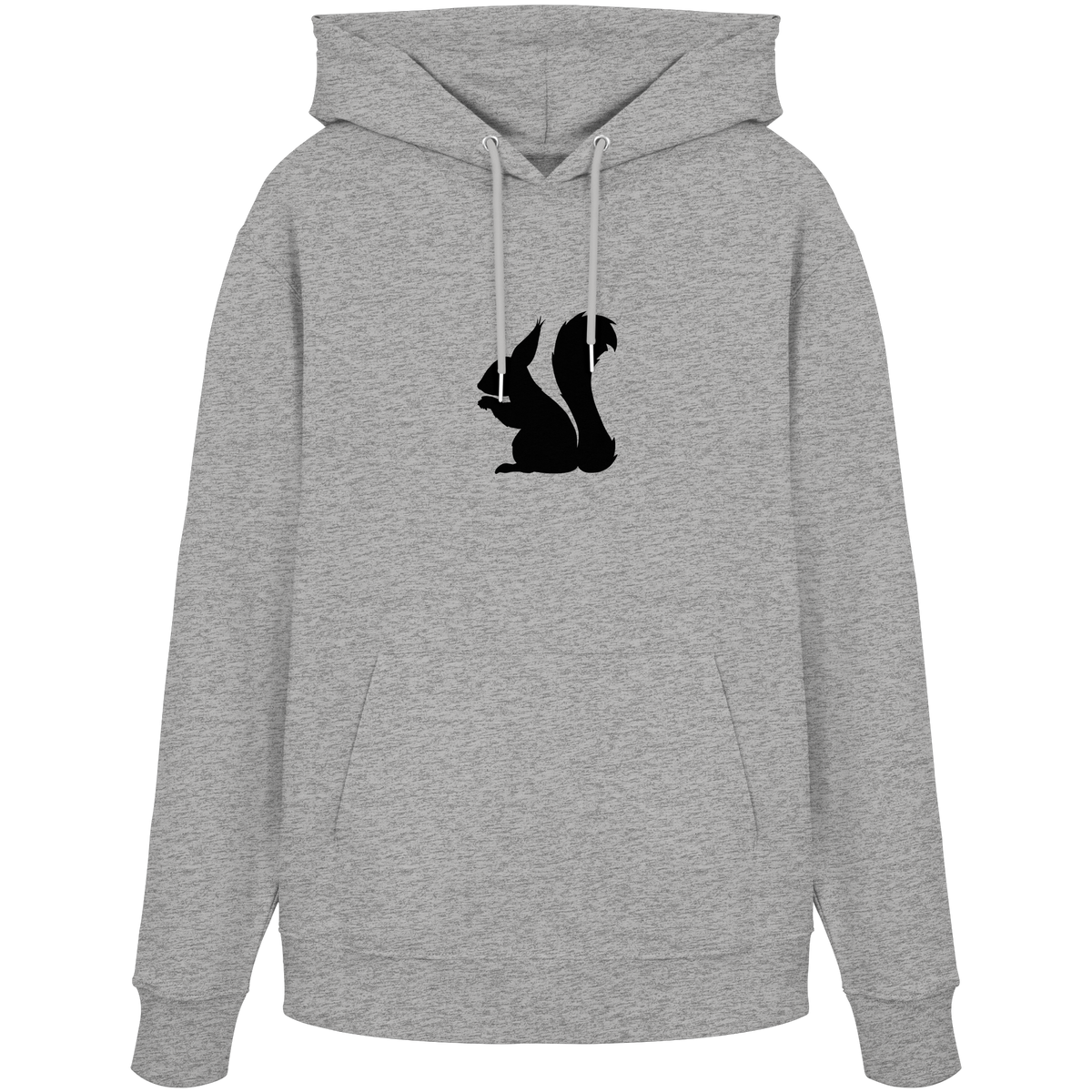 Eichhörnchen Silhouette - Organic Hoodie
