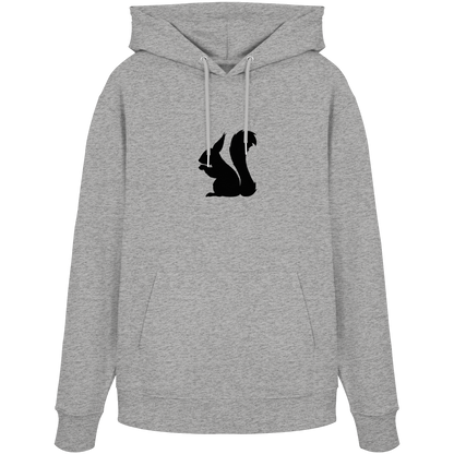 Eichhörnchen Silhouette - Organic Hoodie