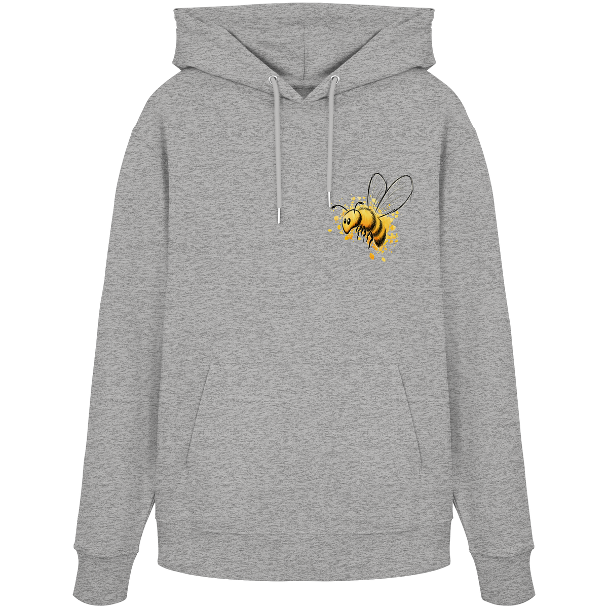 Lässige kleine Honig-Biene - Organic Hoodie