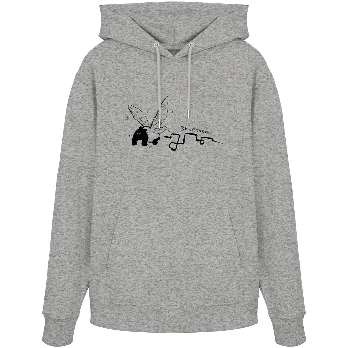zauberhaft flatternde Tapir Fee - Organic Hoodie