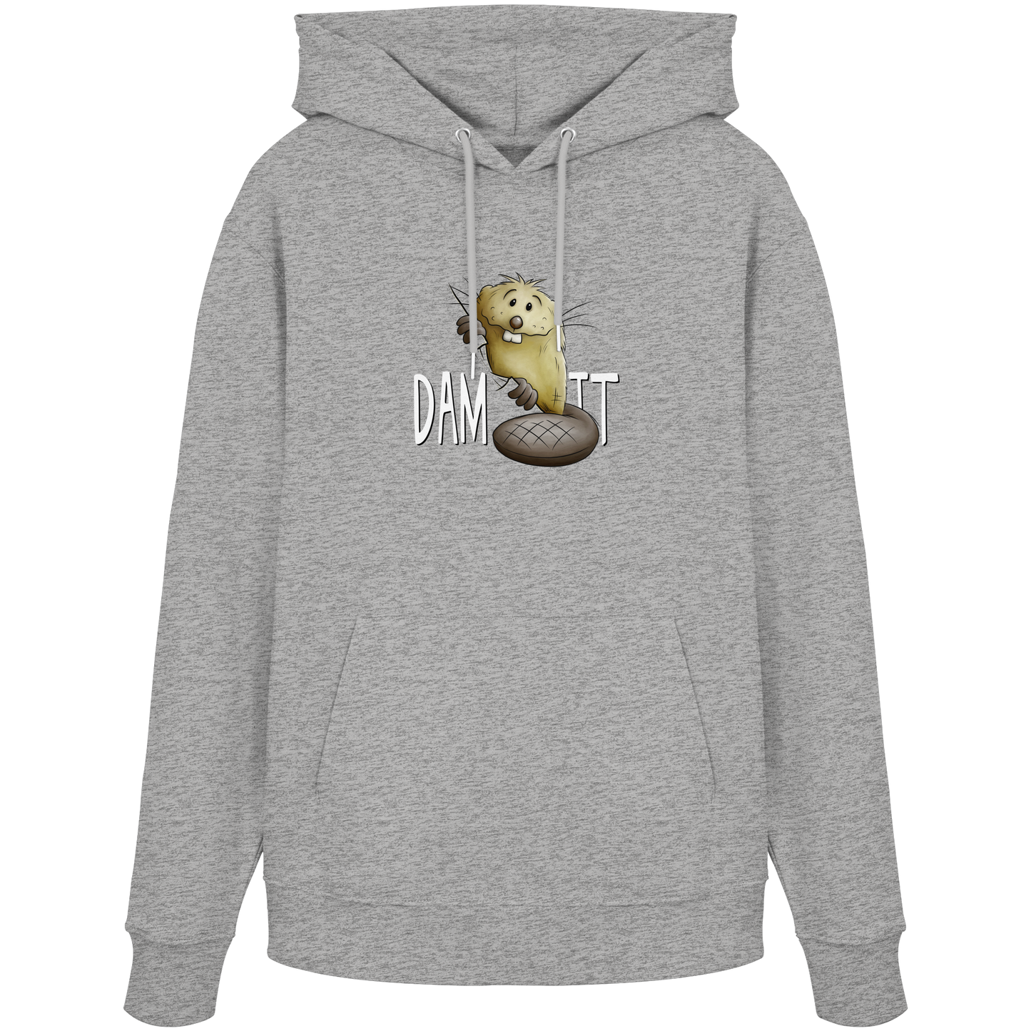 Dam It Verdammt Lustiger Biber - Organic Hoodie