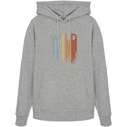 Wild Retro Schriftzug - Organic Hoodie