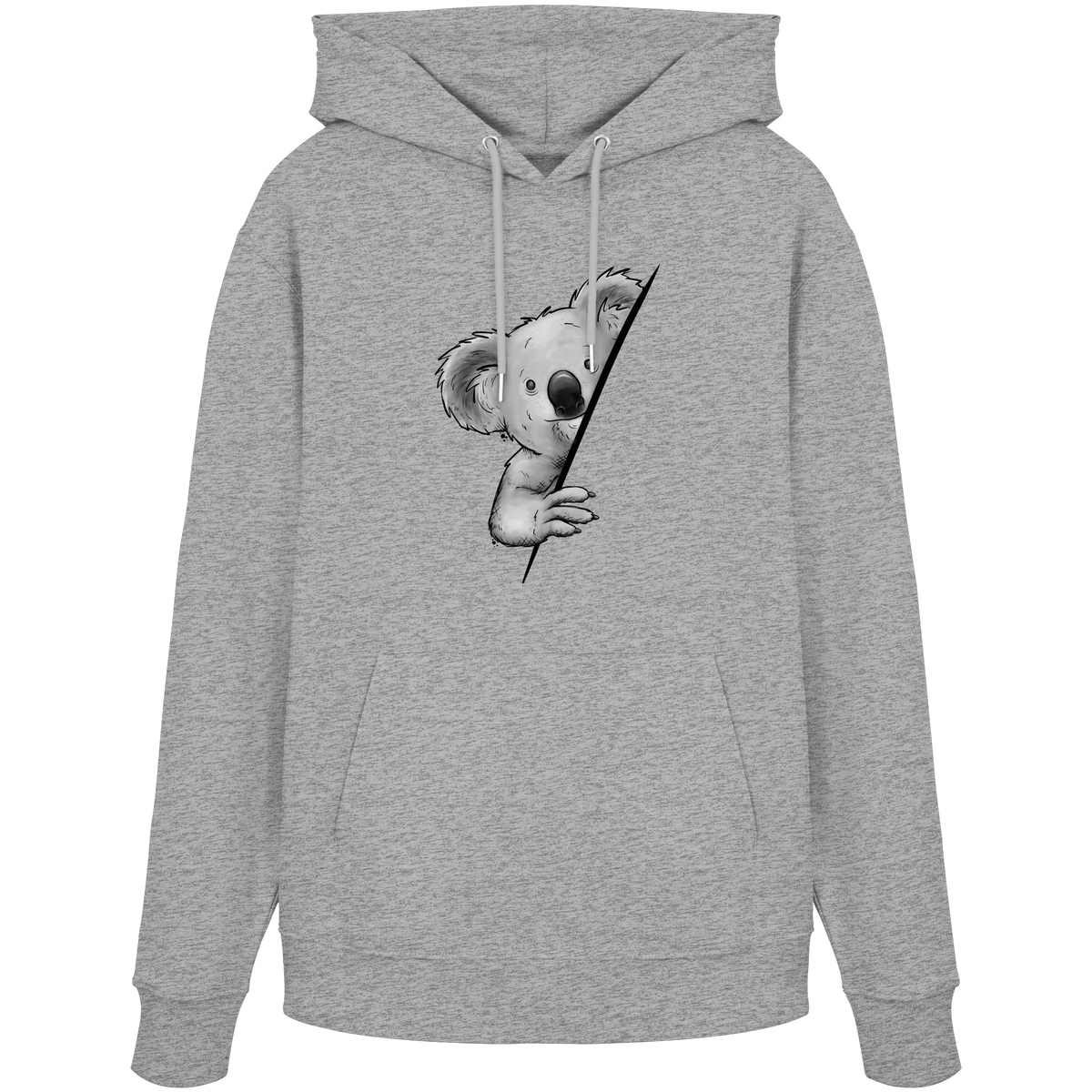 Koala Bär Illustration - Organic Hoodie