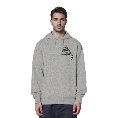 Nope! Frecher verwegener Waschbär - Organic Hoodie