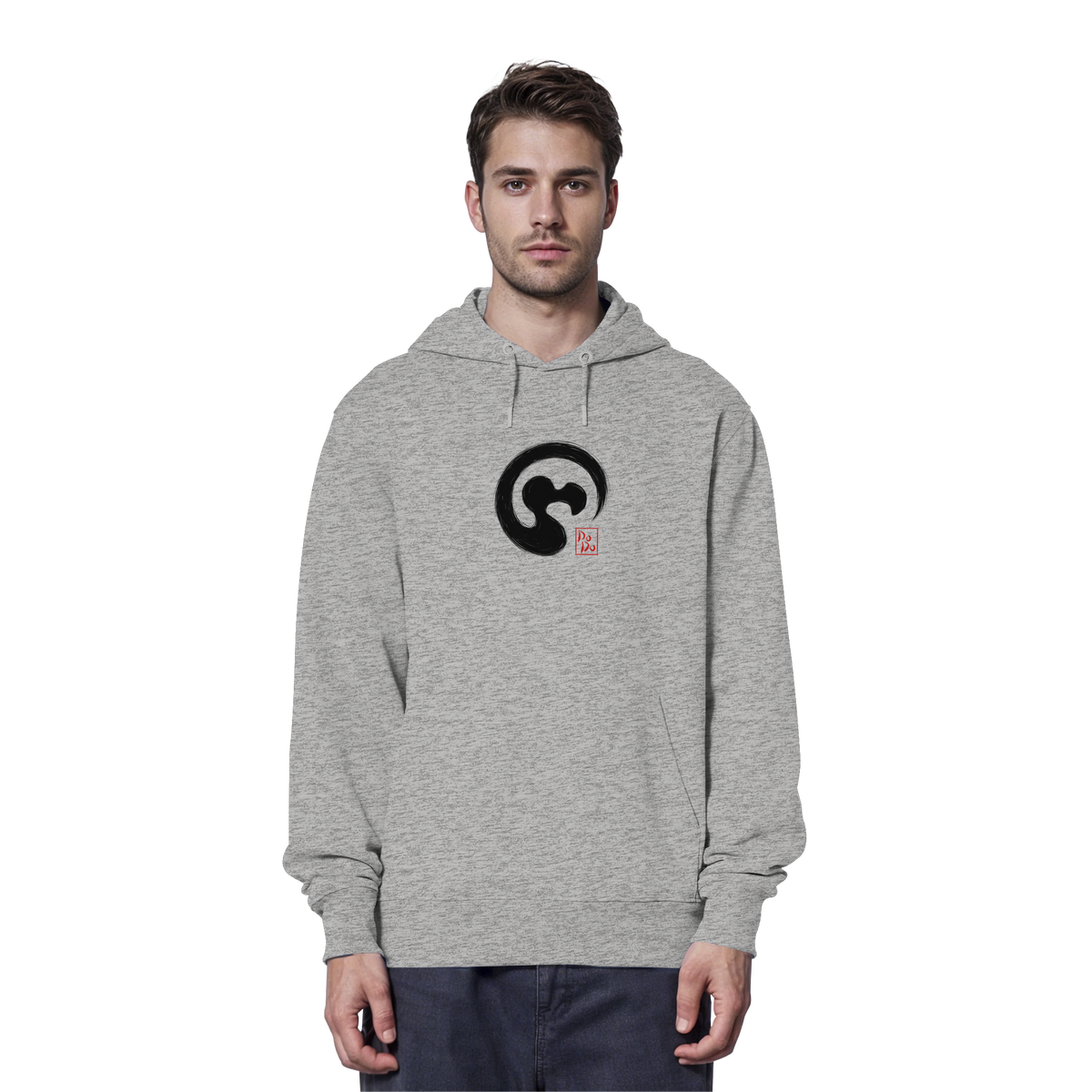 Zen Dodo im japanischen Enso Kreis - Organic Hoodie