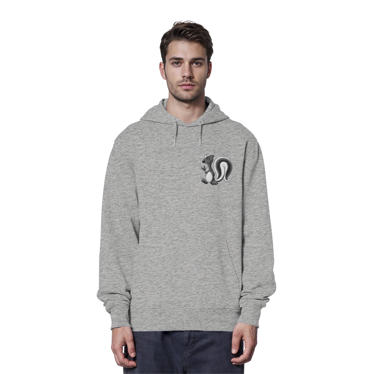 Lustig stinkiges Stinktier - Organic Hoodie