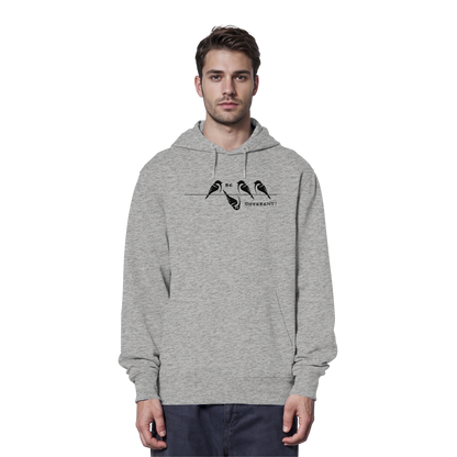 Sei anders, kleiner Spatz - Organic Hoodie