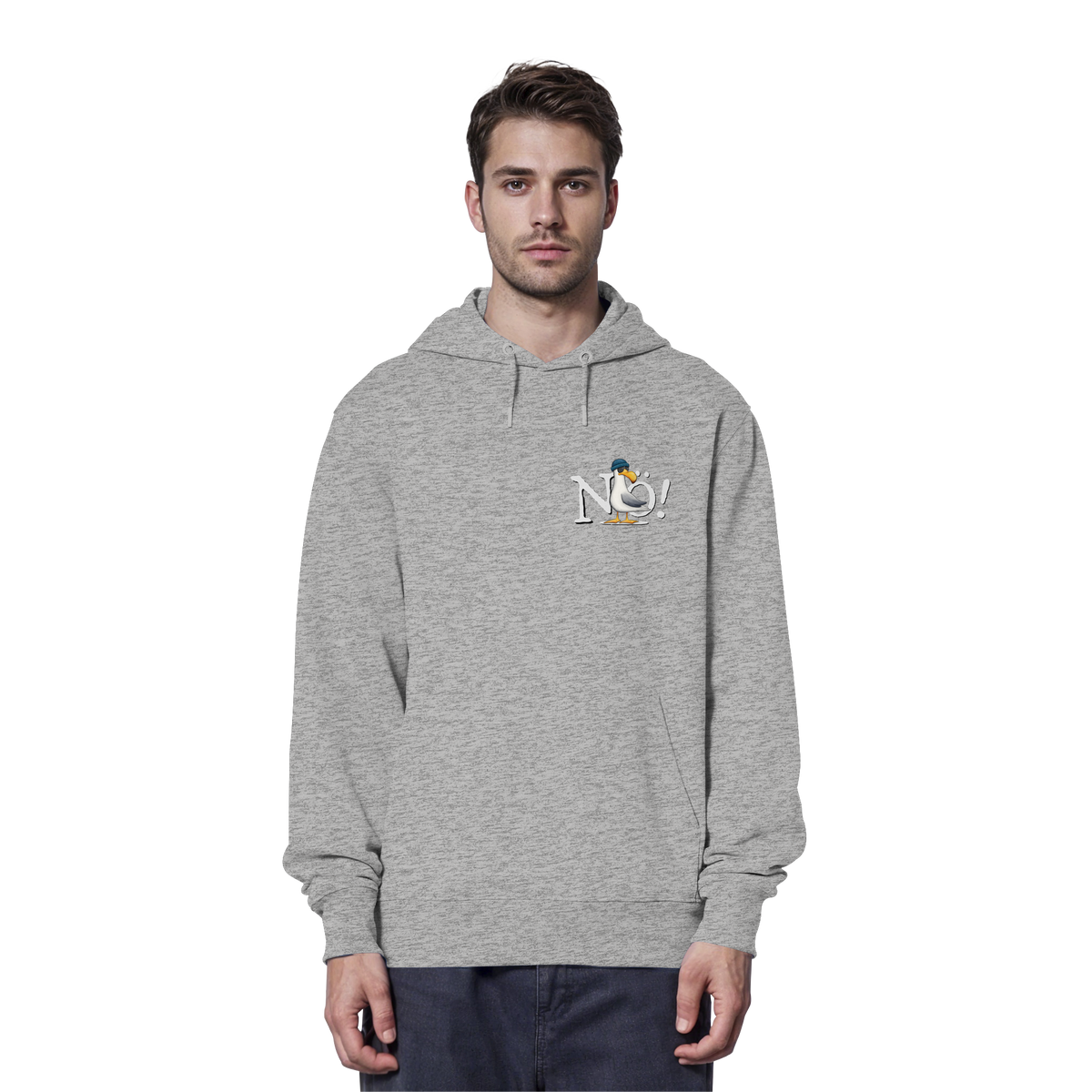 Nö Kein Bock Möwe - Organic Hoodie