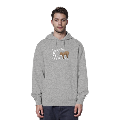 Bearly Awake Bitte nicht stören Bär - Organic Hoodie