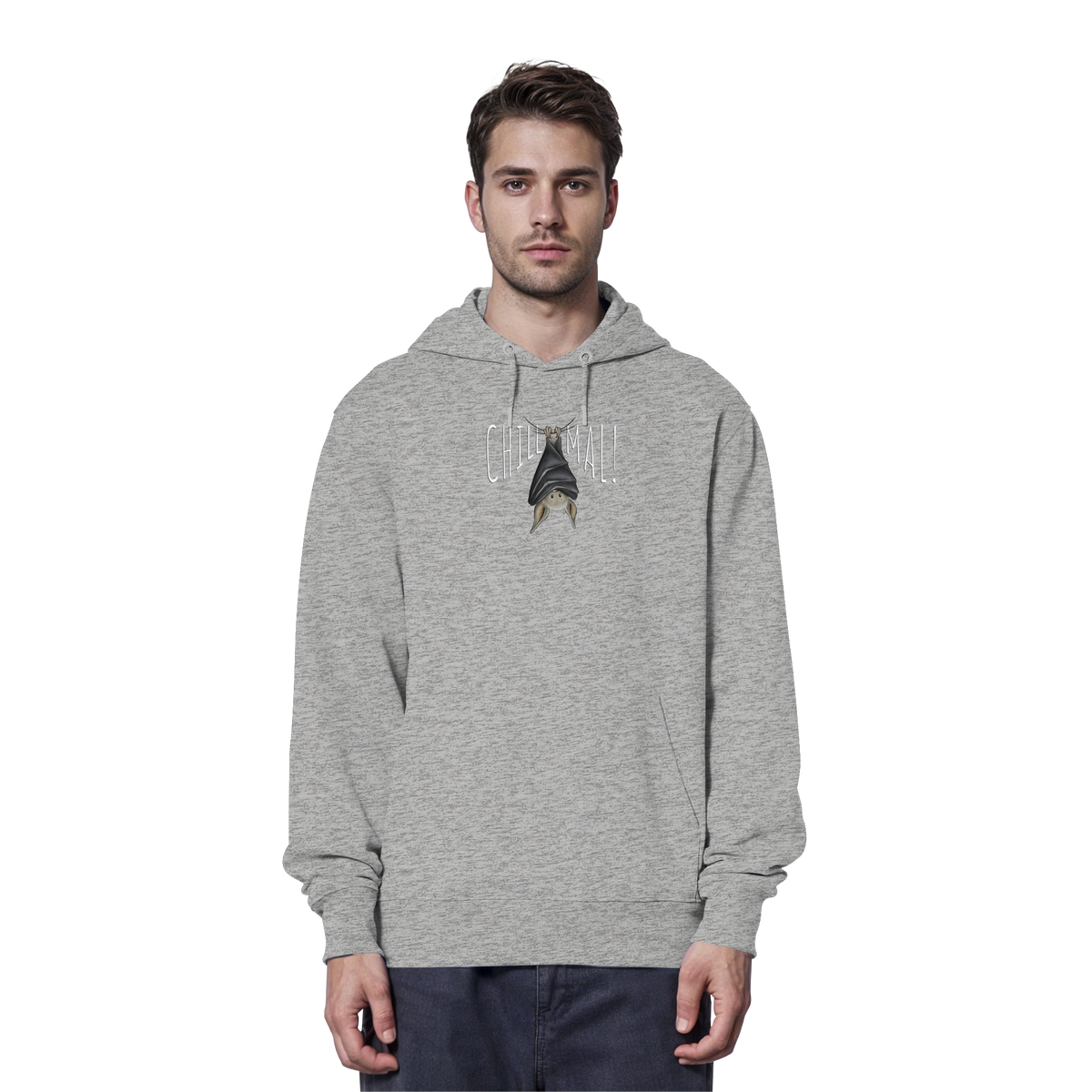 Chill Mal gemütliche Fledermaus - Organic Hoodie
