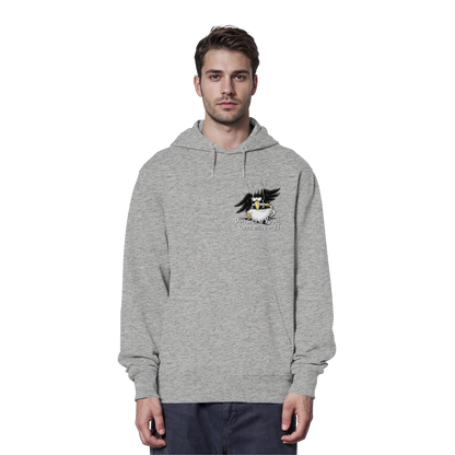 Der frühe Vogel kann mich mal | Kaffee Rabe - Organic Hoodie