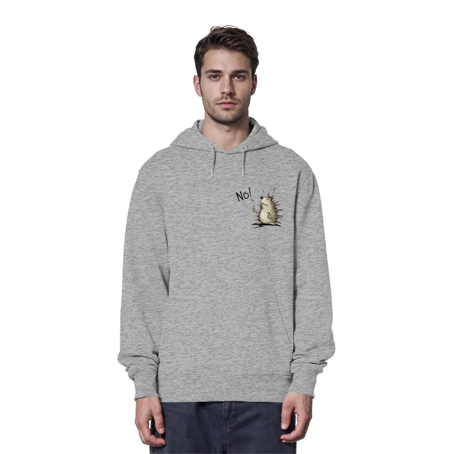 Nö! Grummeliger Igel - Organic Hoodie