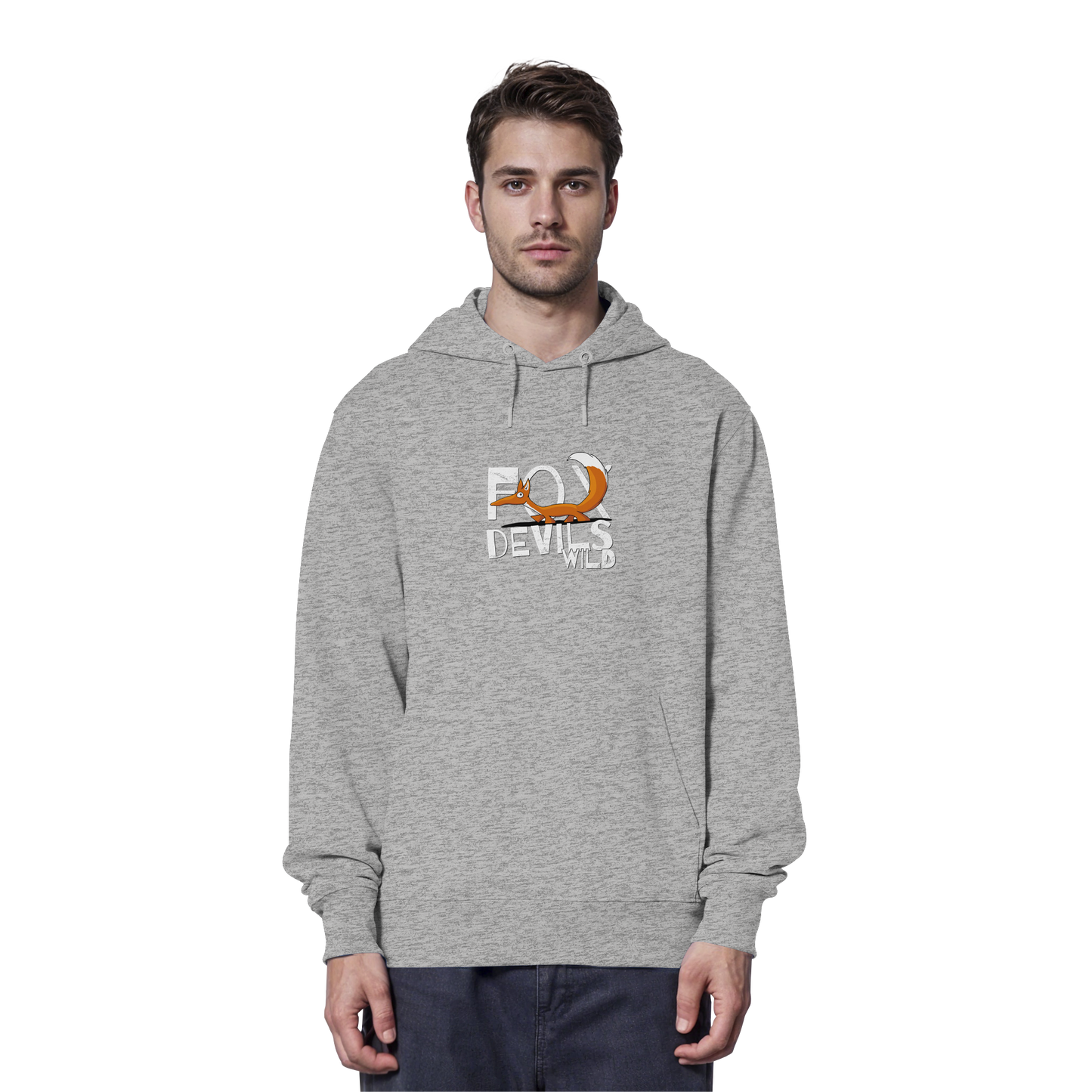 Fox-Devils-Wild Fuchs - Organic Hoodie