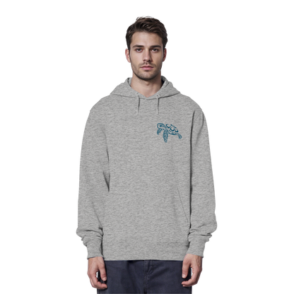 Lässig lustige Wasserschildkröte - Organic Hoodie