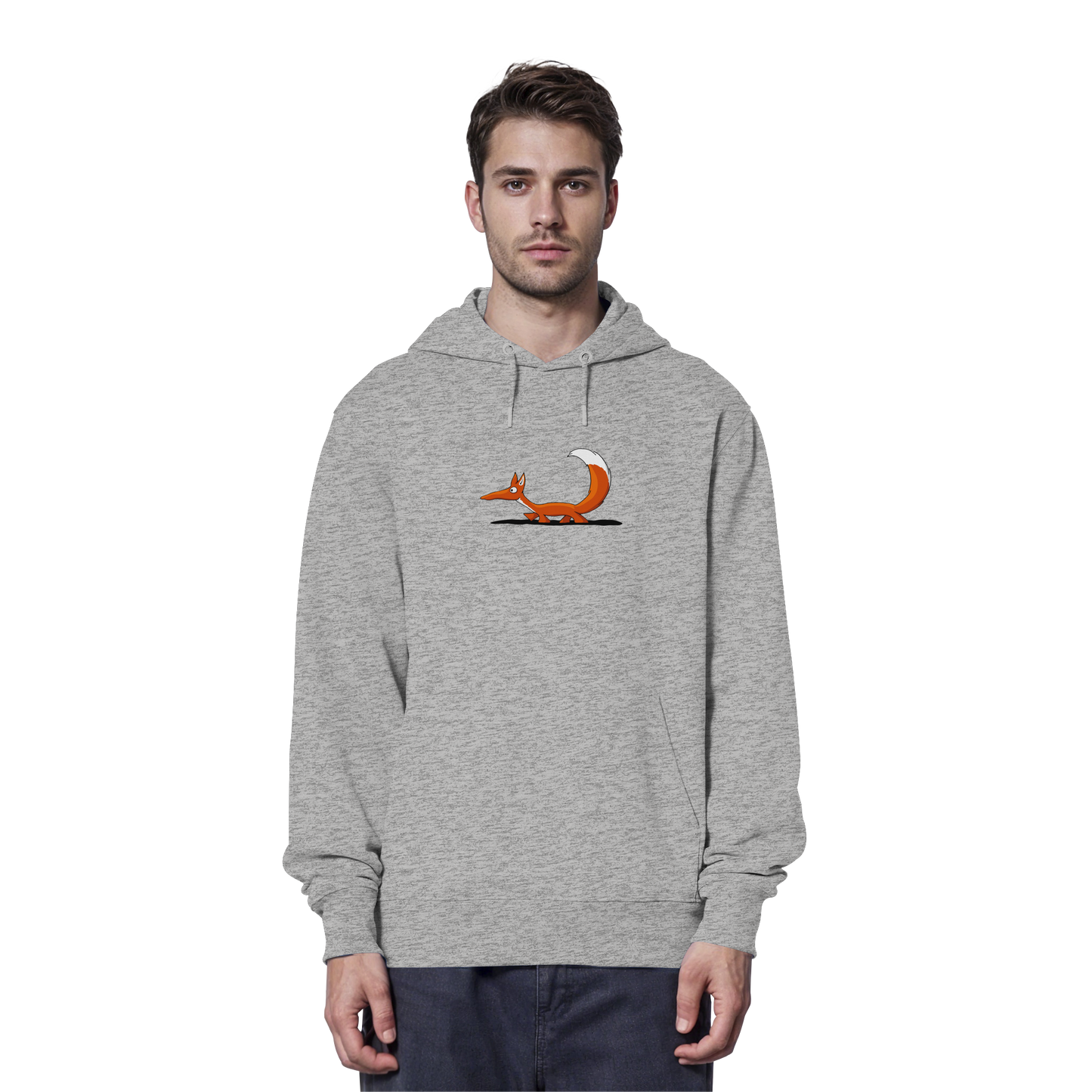 Lässiger cooler Fuchs | Mr. Fox, der Schleicher - Organic Hoodie