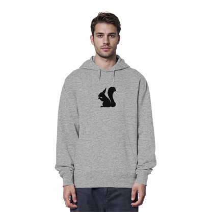 Eichhörnchen Silhouette - Organic Hoodie